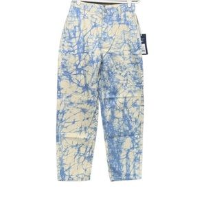 Rachel Comey Target High-Rise Tapered Jeans Blue Chambray